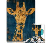 1000 Pieces Jigsaw Puzzles for Adults And Teens Fantasy Giraffe Adult Puzzles,Educational Games Home Decoration Suitable for Desktop Decoration (size 75x50cm)