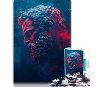 1000 Pieces Jigsaw Puzzles for Adults And Teens Fantasy Jesus,Help The Brain Exercise Addictive Toys to Cultivate Patience Enhance Memory (75x50cm)