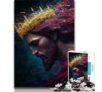 1000 Pieces Jigsaw Puzzles for Adults And Teens Fantasy Jesus Puzzles for Adults,learning Educational for Is Ideal As A Gift for The Whole Family (size 75x50cm)