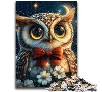 1000 Pieces Jigsaw Puzzles for Adults And Teens Fantasy Owl Toys Educational Games Stress Relieving Parent-child Interaction for Ages 14+ 26x38cm