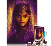 1000 Pieces Jigsaw Puzzles for Adults And Teens Fantasy Queen 1000 Piece Jigsaw,Stress Reliever Difficult Challenge Home Decoration Toys 26x38cm