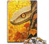 1000 Pieces Jigsaw Puzzles for Adults And Teens Fantasy Snake Puzzles for Teenagers,Staycation Kill Time with Matching Poster And Trivia Sheet (50x75cm)