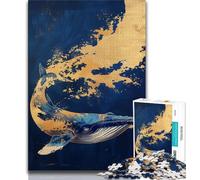 1000 Pieces Jigsaw Puzzles for Adults And Teens Fantasy Whale 1000 Piece Puzzle,Educational Game for Birthday, Chrismas for Age 14+ (size 75x50cm)