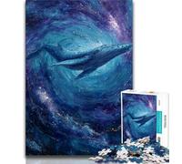 1000 Pieces Jigsaw Puzzles for Adults And Teens Fantasy Whale 1000 Pieces for Adults,Birthday Present, Gifts, Wall Art for Ages 14+ (size 38x26cm)