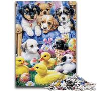 1000 Pieces Jigsaw Puzzles for Adults And Teens Farm Animals Train Your Brain And Hands Gifts for Friends And Family 50x75cm