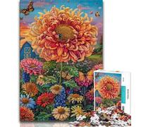 1000 Pieces Jigsaw Puzzles for Adults And Teens Farm Flower Sea 1000 Piece Jigsaw,Vibrant And Unique Design Relaxing & Challenging Puzzle Experience 75x50cm