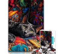1000 Pieces Jigsaw Puzzles for Adults And Teens Flowers Black Leopard 1000 Piece Jigsaw,Birthday Present, Gifts, Wall Art for Ages 14+ (size 75x50cm)