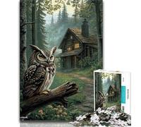 1000 Pieces Jigsaw Puzzles for Adults And Teens Forest Deer 1000 Pieces for Adults,Birthday Present, Gifts, Wall Art for Ages 14+ (size 38x26cm)