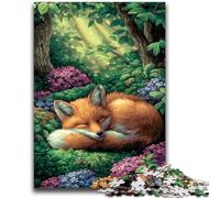 1000 Pieces Jigsaw Puzzles for Adults And Teens Forest Fox Puzzles for Teenagers,Brain Teaser - Birthday Gift for Men (38x26cm)