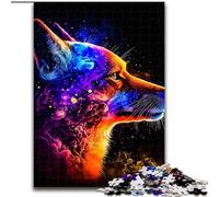 1000 Pieces Jigsaw Puzzles for Adults And Teens Fox, for And from 14 Years And over Educational Learning Toys Family Games Birthday Present (Size 26x38cm)