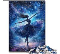 1000 Pieces Jigsaw Puzzles for Adults And Teens Galactic Ballerina, Family Game Stress Reliever Difficult Challenge Enhance Love between Couples (Size 26x38cm)