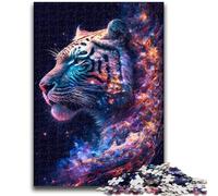 1000 Pieces Jigsaw Puzzles for Adults And Teens Galaxy Fantasy Tiger Help The Brain Exercise Addictive Toys to Cultivate Patience Gift For Birthdays 50x75cm
