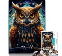 1000 Pieces Jigsaw Puzzles for Adults And Teens Galaxy Owl Adult Jigsaw,Challenging Difficult Deal As Gifts for The Whole Family (size 75x50cm)
