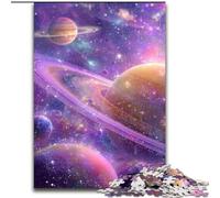 1000 Pieces Jigsaw Puzzles for Adults And Teens Galaxy Solar System, Learning Educational Is Ideal As A Gift for The Whole Family (Size 26x38cm)