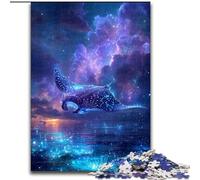 1000 Pieces Jigsaw Puzzles for Adults And Teens Galaxy Whale, for Age 14 Years And over Home Decor As A Gift for The Whole Family And Friends (Size 50x75cm)