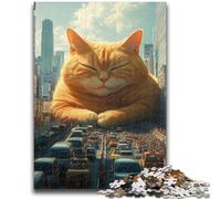 1000 Pieces Jigsaw Puzzles for Adults And Teens Giant Cat 1000 Piece Jigsaw,Vibrant And Unique Design Relaxing & Challenging Puzzle Experience (38x26cm)