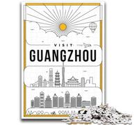 1000 Pieces Jigsaw Puzzles for Adults And Teens Guangzhou China Toys Educational Games Stress Relieving Suitable for Desktop Decoration (size 38x52cm)