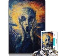 1000 Pieces Jigsaw Puzzles for Adults And Teens Horror Movies,Stress Reliever Staycation Kill Time with Matching Poster And Trivia Sheet (75x50cm)