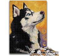 1000 Pieces Jigsaw Puzzles for Adults And Teens Husky Puzzles for Adults,Birthday Present, Gifts, Wall Art for Ages 14+ (38x26cm)