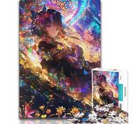 1000 Pieces Jigsaw Puzzles for Adults And Teens Japanese Anime Girl Puzzles,Educational Games Home Decoration Suitable for Desktop Decoration 26x38cm