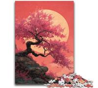 1000 Pieces Jigsaw Puzzles for Adults And Teens Japanese Cherry Blossoms Adult Jigsaw,Learning Educational Toys Family Games Gifts for Friends And Family (38x26cm)