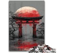 1000 Pieces Jigsaw Puzzles for Adults And Teens Japanese Torii Gate 1000 Piece Jigsaw,Vibrant And Unique Design Relaxing & Challenging Puzzle Experience (38x26cm)