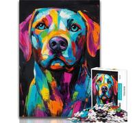 1000 Pieces Jigsaw Puzzles for Adults And Teens Labrador Adult Puzzles,Educational Games Home Decoration Suitable for Desktop Decoration (size 75x50cm)