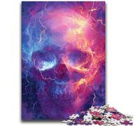 1000 Pieces Jigsaw Puzzles for Adults And Teens Lightning Skeleton Puzzles for Teenagers,Brain Teaser - Birthday Gift for Men (50x75cm)
