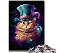 1000 Pieces Jigsaw Puzzles for Adults And Teens Magic Cat Toy Intellectual Game for Home Decoration for Age 14 Years Up 50x75cm