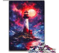 1000 Pieces Jigsaw Puzzles for Adults And Teens Magic Lighthouse, for Age 14 Years And over Home Decor As A Gift for The Whole Family And Friends (Size 50x75cm)