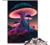 1000 Pieces Jigsaw Puzzles for Adults And Teens Magic Mushroom on A Hill, Decompressing Intellectual Educational Toy Is Ideal As Gifts for The Whole Family (Size 26x38cm)