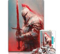 1000 Pieces Jigsaw Puzzles for Adults And Teens Medieval Knights,Fun Games Wall Decoration Unique Birthday And Xmas Gifts (38x26cm)