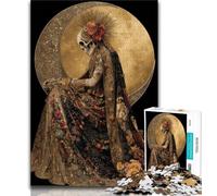 1000 Pieces Jigsaw Puzzles for Adults And Teens Mexican Style Skull Puzzles for Teenagers,for Family Game And Birthday Gifts 38x26cm