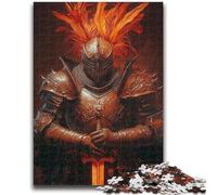 1000 Pieces Jigsaw Puzzles for Adults And Teens Mighty Medieval Knight Adult Jigsaw,Learning Educational Toys Family Games Gifts for Friends And Family (38x26cm)