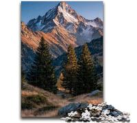 1000 Pieces Jigsaw Puzzles for Adults And Teens Mountains in Autumn Challenging Game Gifts for Is Ideal As A Gift for The Whole Family 26x38cm