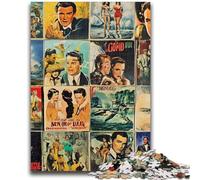 1000 Pieces Jigsaw Puzzles for Adults And Teens Movie Posters Puzzles for Teenagers,is Ideal As Gifts for The Whole Family for Age 14 (75x50cm)