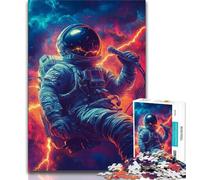 1000 Pieces Jigsaw Puzzles for Adults And Teens Music Astronaut Adult Puzzles,Educational Games Home Decoration Suitable for Desktop Decoration (size 38x26cm)