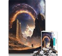 1000 Pieces Jigsaw Puzzles for Adults And Teens Mysterious Dragon Puzzles for Teenagers,with Matching Poster And Trivia Sheet for And Age 14 Years Up 38x26cm