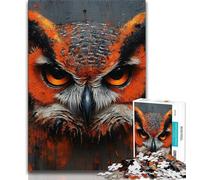 1000 Pieces Jigsaw Puzzles for Adults And Teens Mysterious Owl Puzzles,Educational Games Home Decoration Suitable for Desktop Decoration 26x38cm