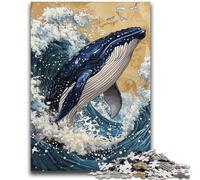 1000 Pieces Jigsaw Puzzles for Adults And Teens Mysterious Whale Challenging Game Gifts for Is Ideal As A Gift for The Whole Family 50x75cm