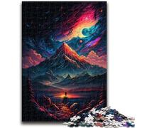 1000 Pieces Jigsaw Puzzles for Adults And Teens Mystical Mountain Peak Toy Intellectual Game for Home Decoration for Age 14 Years Up 50x75cm
