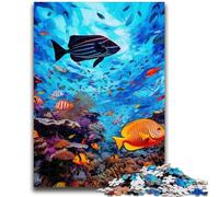 1000 Pieces Jigsaw Puzzles for Adults And Teens Ocean World Adult Jigsaw,Learning Educational Toys Family Games Gifts for Friends And Family (38x26cm)