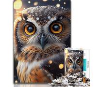 1000 Pieces Jigsaw Puzzles for Adults And Teens Owl Portrait Adult Jigsaw,Challenging Difficult Deal As Gifts for The Whole Family (size 75x50cm)