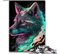 1000 Pieces Jigsaw Puzzles for Adults And Teens Precious Wolf, Learning Educational Is Ideal As A Gift for The Whole Family (Size50x75cm)