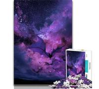 1000 Pieces Jigsaw Puzzles for Adults And Teens Purple Butterfly 1000 Piece Puzzle,Educational Game for Birthday, Chrismas for Age 14+ (size 38x26cm)