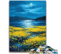 1000 Pieces Jigsaw Puzzles for Adults And Teens River Oil Painting 1000 Pieces for Teenagers,deal As Gifts for The Whole Family for Ages 14+ (38x26cm)
