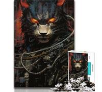 1000 Pieces Jigsaw Puzzles for Adults And Teens Robot Mouse Adult Puzzles,Educational Toys & Games for Adults And Teenagers 38x26cm