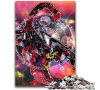 1000 Pieces Jigsaw Puzzles for Adults And Teens Scorpio Zodiac Wall Art Challenging Game Gifts for Is Ideal As A Gift for The Whole Family 50x75cm