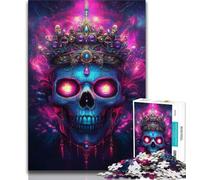1000 Pieces Jigsaw Puzzles for Adults And Teens Skeleton King,Learning Educational Toys Family Games Enhance Love between Couples (38x26cm)