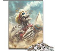 1000 Pieces Jigsaw Puzzles for Adults And Teens Skeleton Zombie,Help The Brain Exercise Addictive Toys to Cultivate Patience Gift For Birthdays 50X75CM